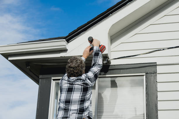 Storm Damage Siding Repair in North Plymouth, MA